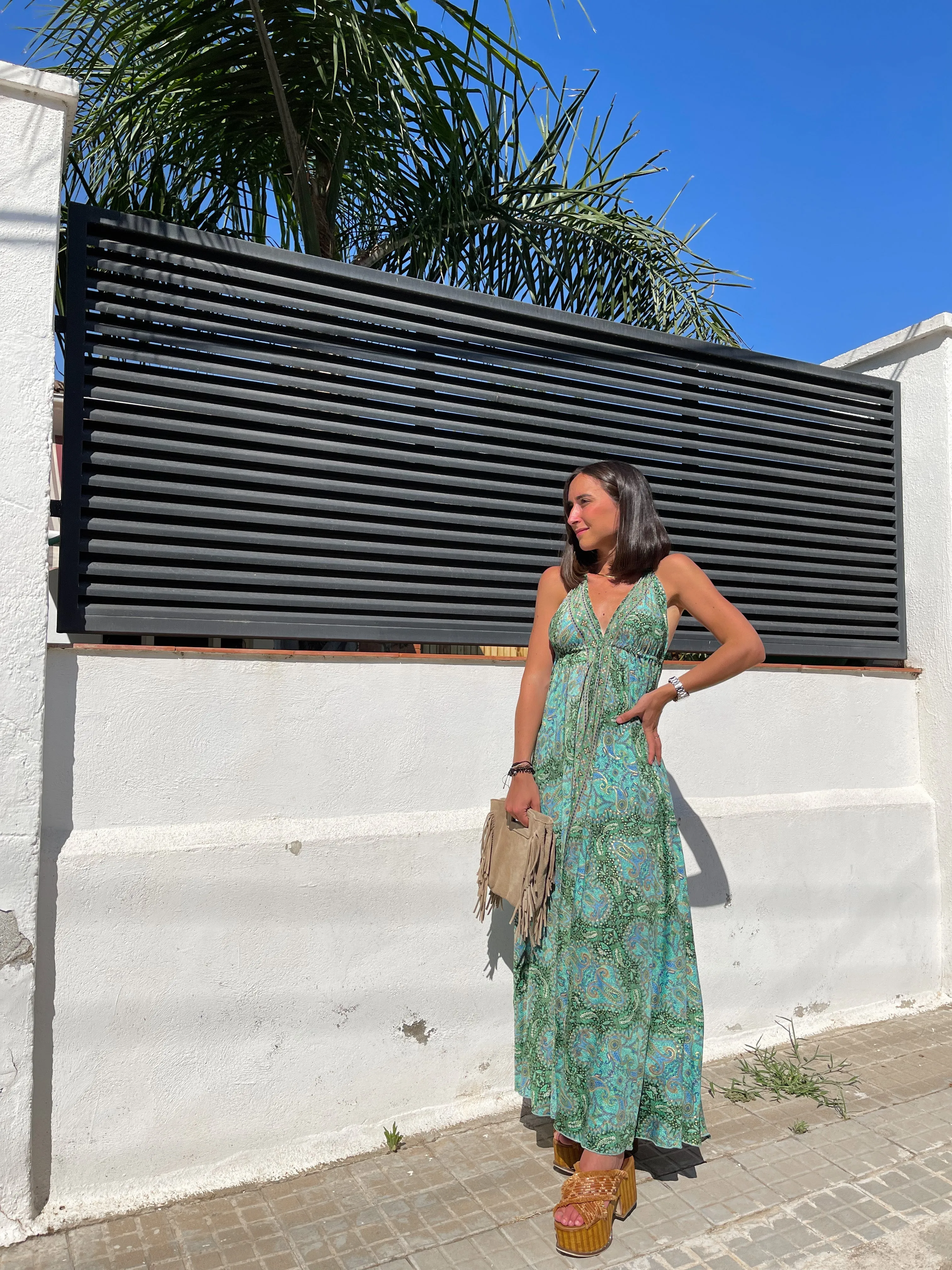 Vestido boho largo pera sold by Sorellas product image thumbnail 4