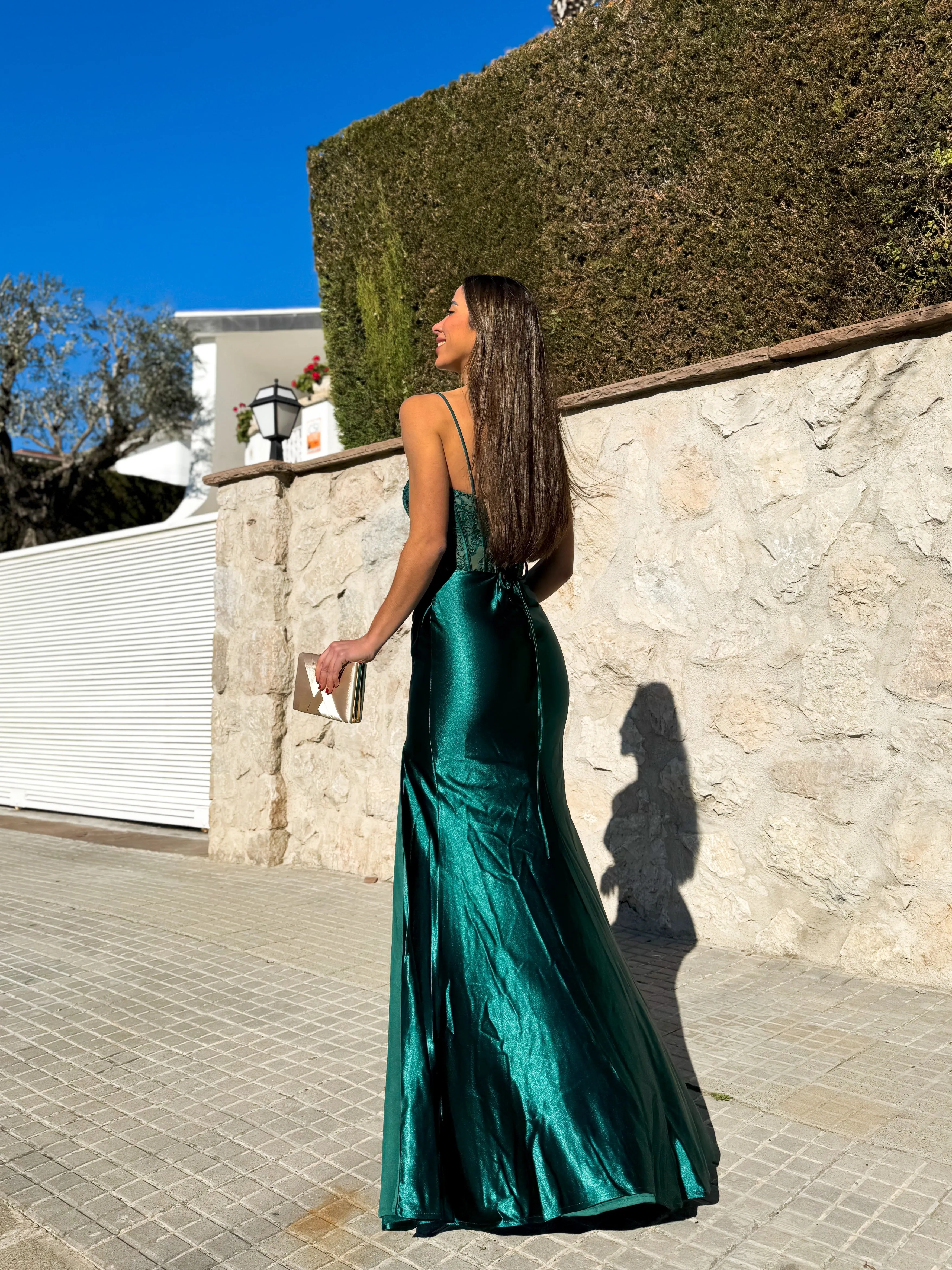 Vestido corsé brillos ballenas botella sold by Sorellas product image thumbnail 5