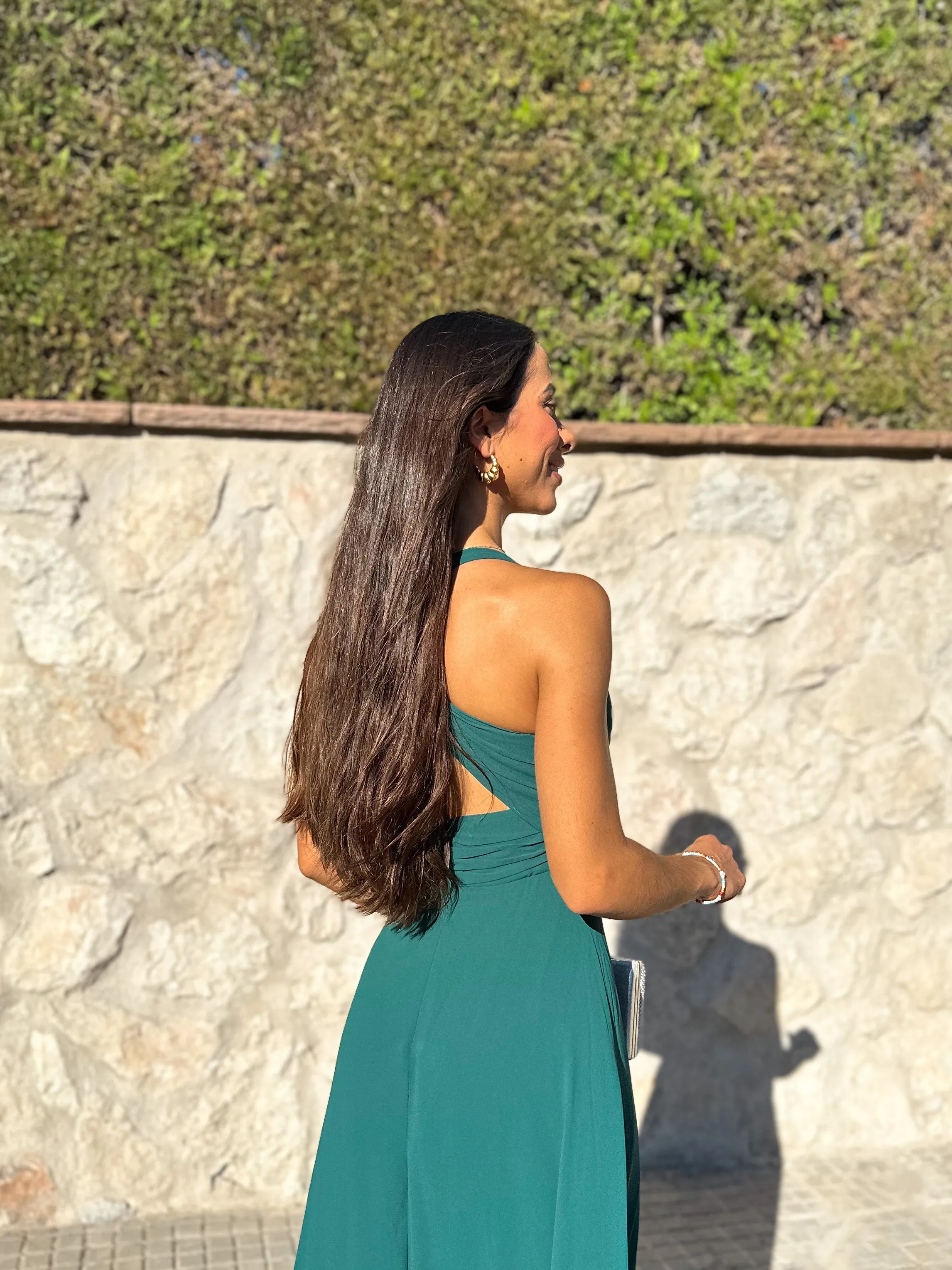 Vestido pico crepe botella sold by Sorellas product image thumbnail 3