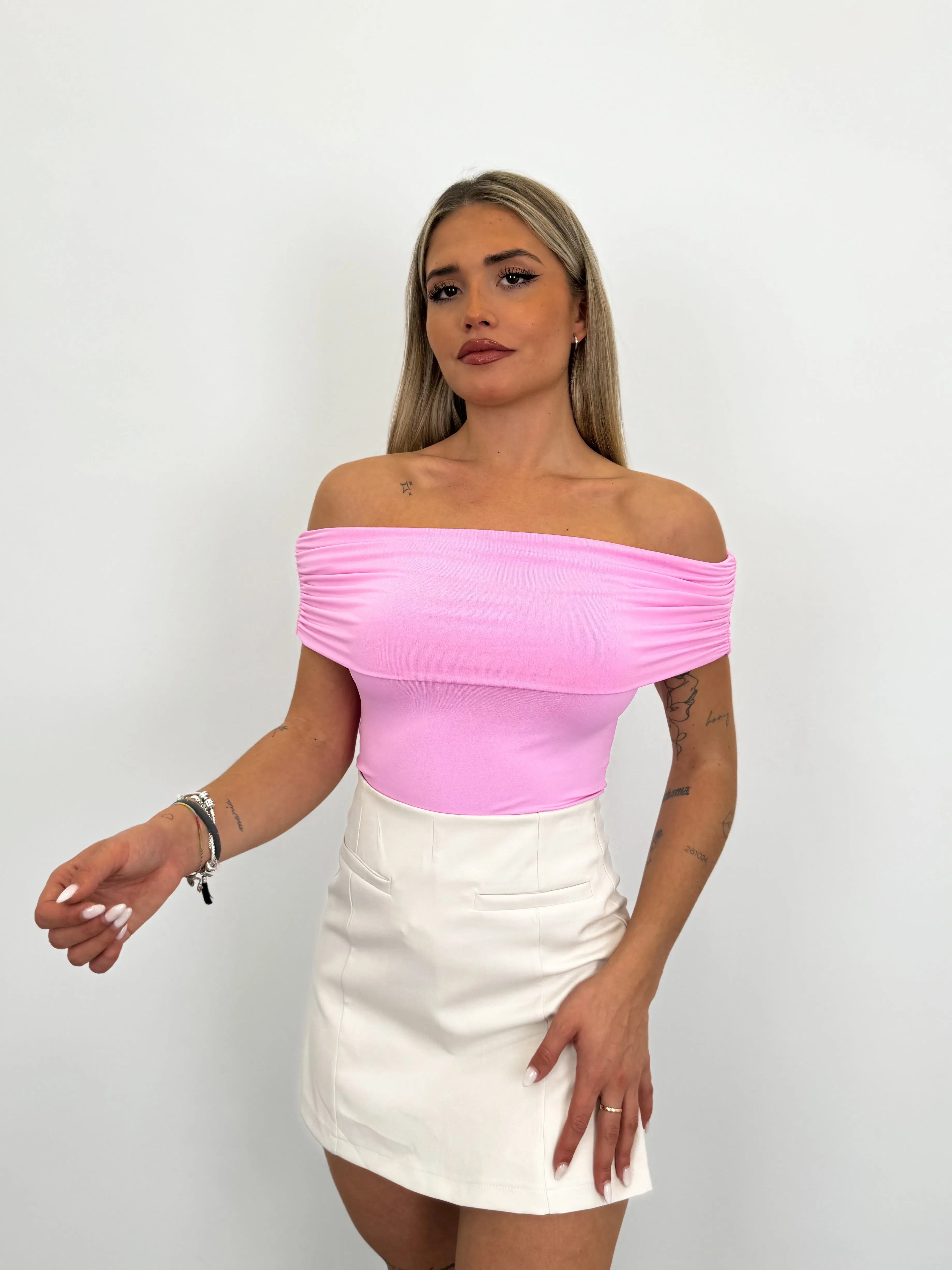 Body palabra doble rosa sold by Sorellas product image thumbnail 3