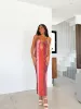 Vestido estampado brillo anilla rosa sold by Sorellas