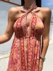 Vestido boho largo melocotón sold by Sorellas
