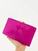 Clutch satinado rosa sold by Sorellas