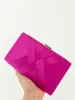 Clutch satinado rosa sold by Sorellas