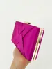 Clutch satinado rosa sold by Sorellas