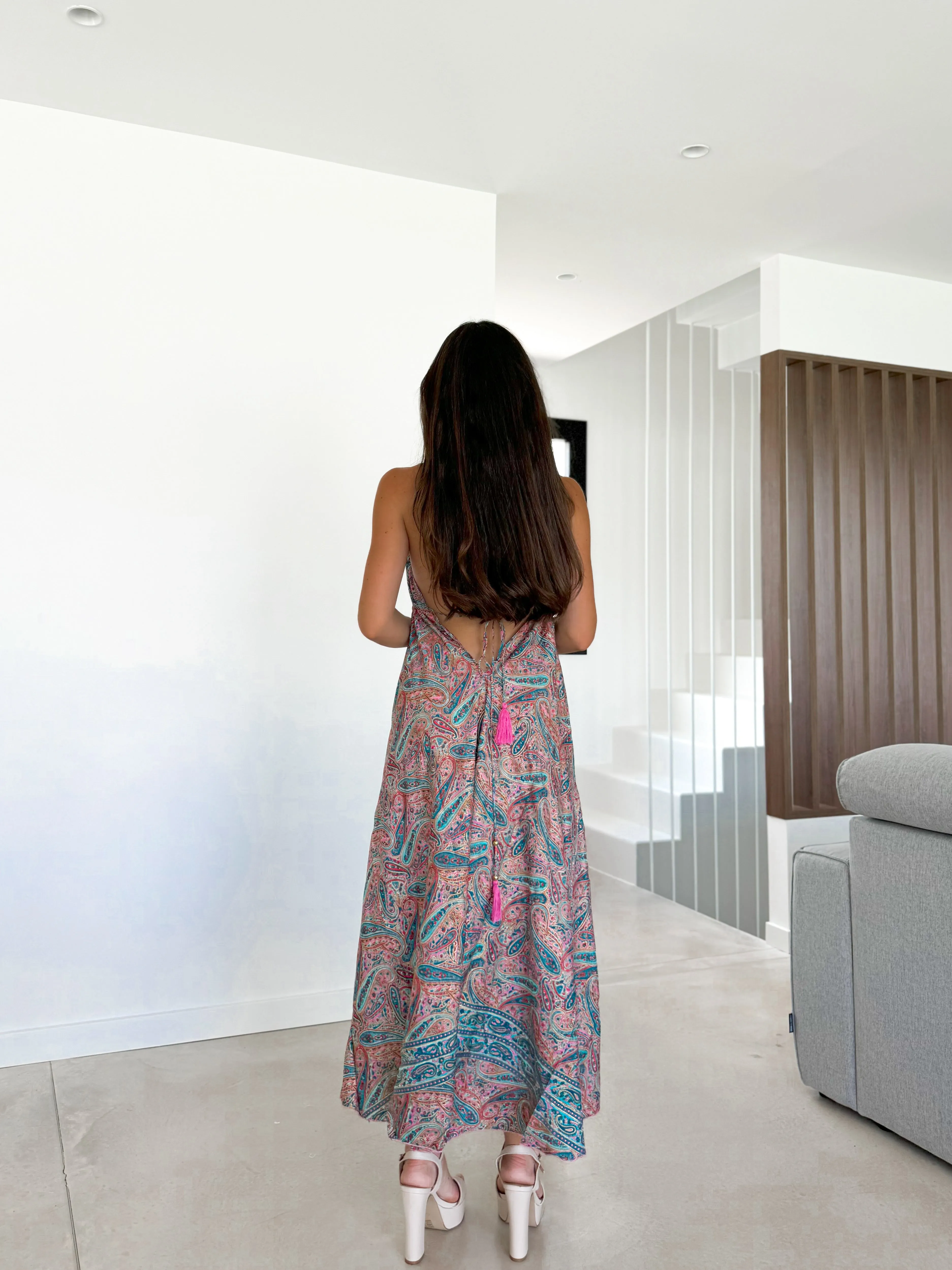 Vestido boho largo maracuya sold by Sorellas product image thumbnail 5