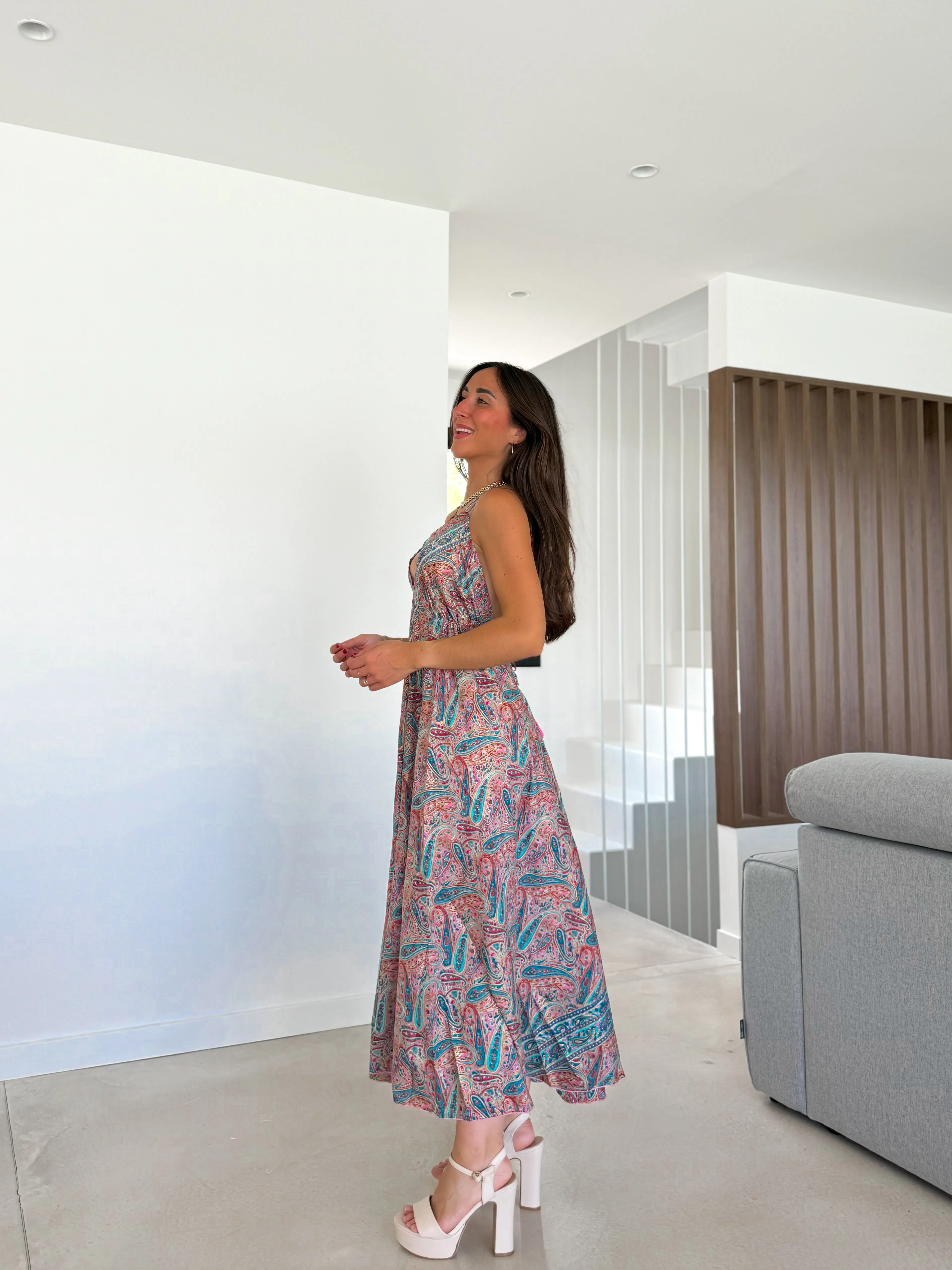 Vestido boho largo maracuya sold by Sorellas product image thumbnail 4