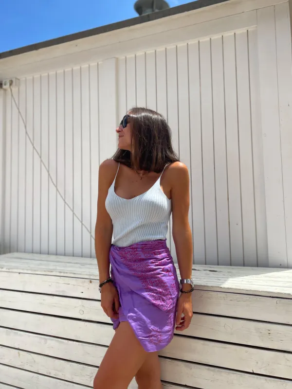 Pareo India Lila sold by Sorellas