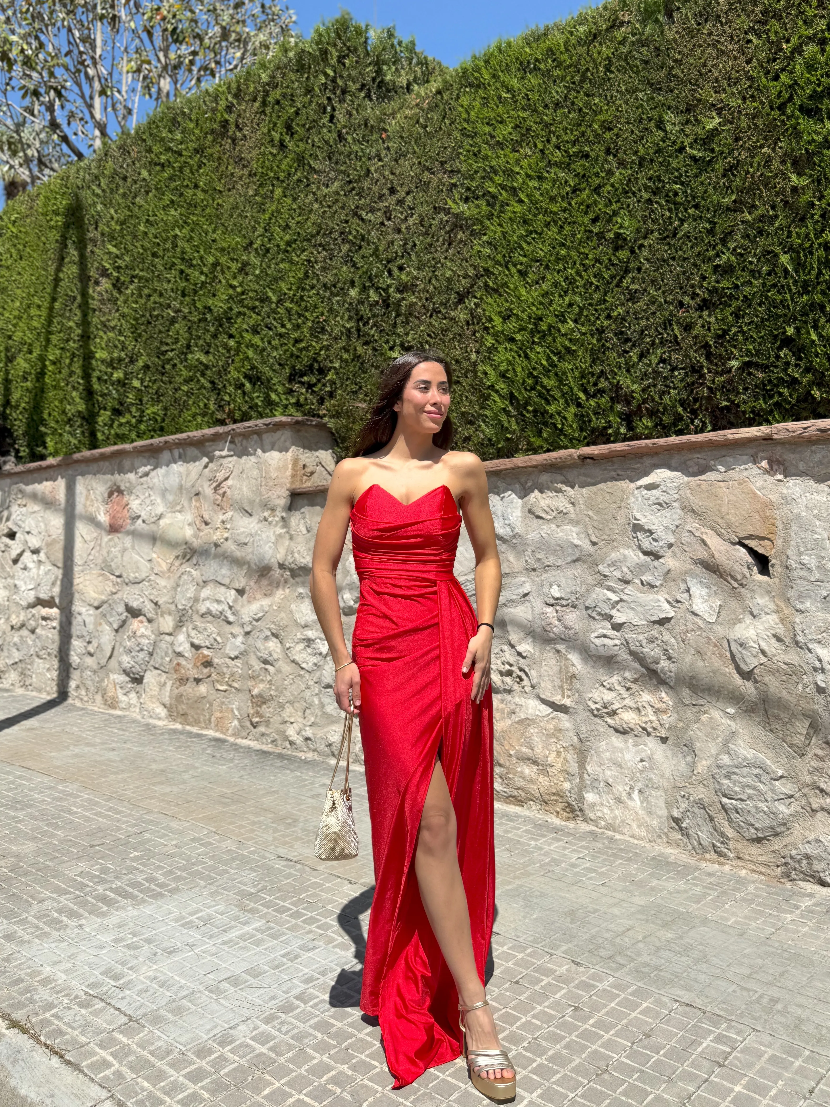 Vestido palabra banda rojo sold by Sorellas product image thumbnail 2
