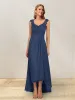 A-Line/Princess Sleeveless Long Formal Evening Dresses With Ruffles & Jacket sold by Lavetir