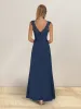 A-Line/Princess Sleeveless Long Formal Evening Dresses With Ruffles & Jacket sold by Lavetir