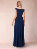 A-Line/Princess Off-the-Shoulder Sleeveless Mother of the Bride Dresses with Ruffles sold by Lavetir