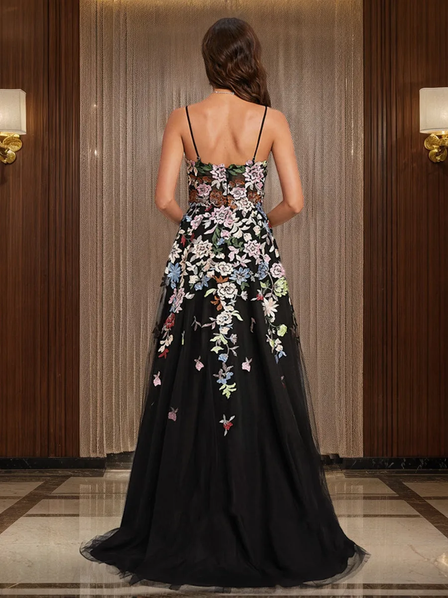 A-Line/Princess V-Neck Sleeveless Ruched Prom Dresses sold by Lavetir product image thumbnail 2