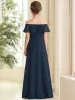 A-Line/Princess Off-the-Shoulder Short Sleeves Ruched Junior Bridesmaid Dresses sold by Lavetir