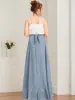 A-Line/Princess Scoop Sleeveless Ruffles Junior Bridesmaid Dresses sold by Lavetir