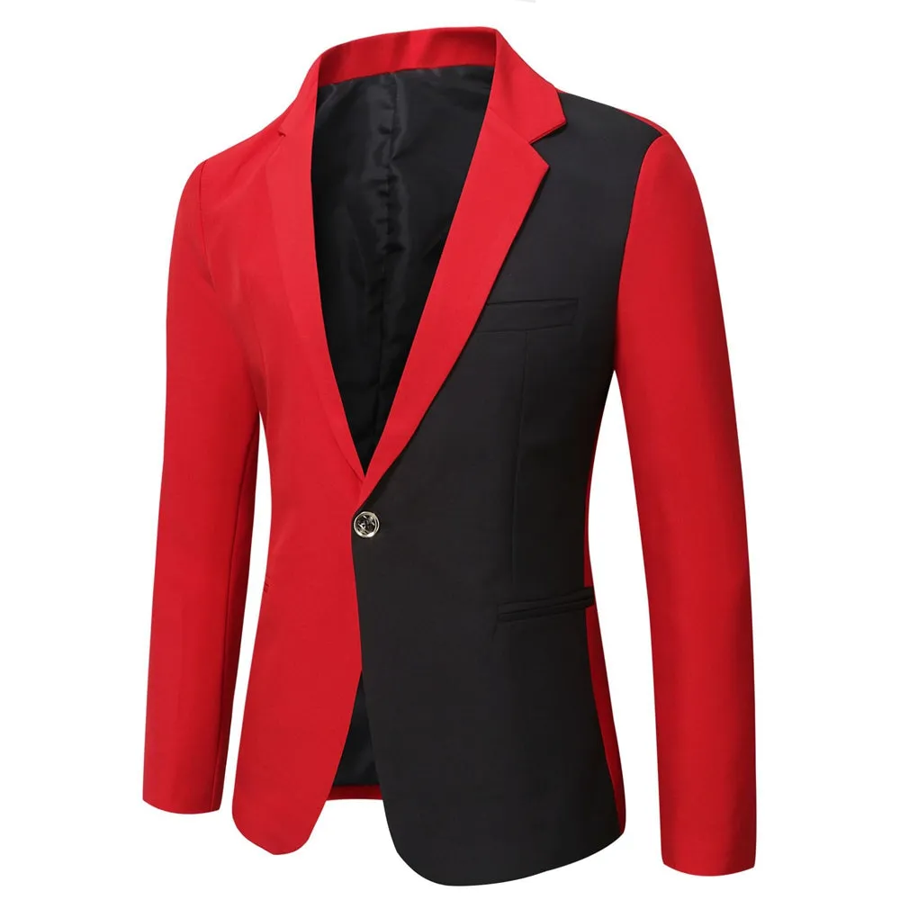 Tailored Fit Notched Lapel Single Breasted One-button Men's Party Jacket sold by Lavetir product image thumbnail 3