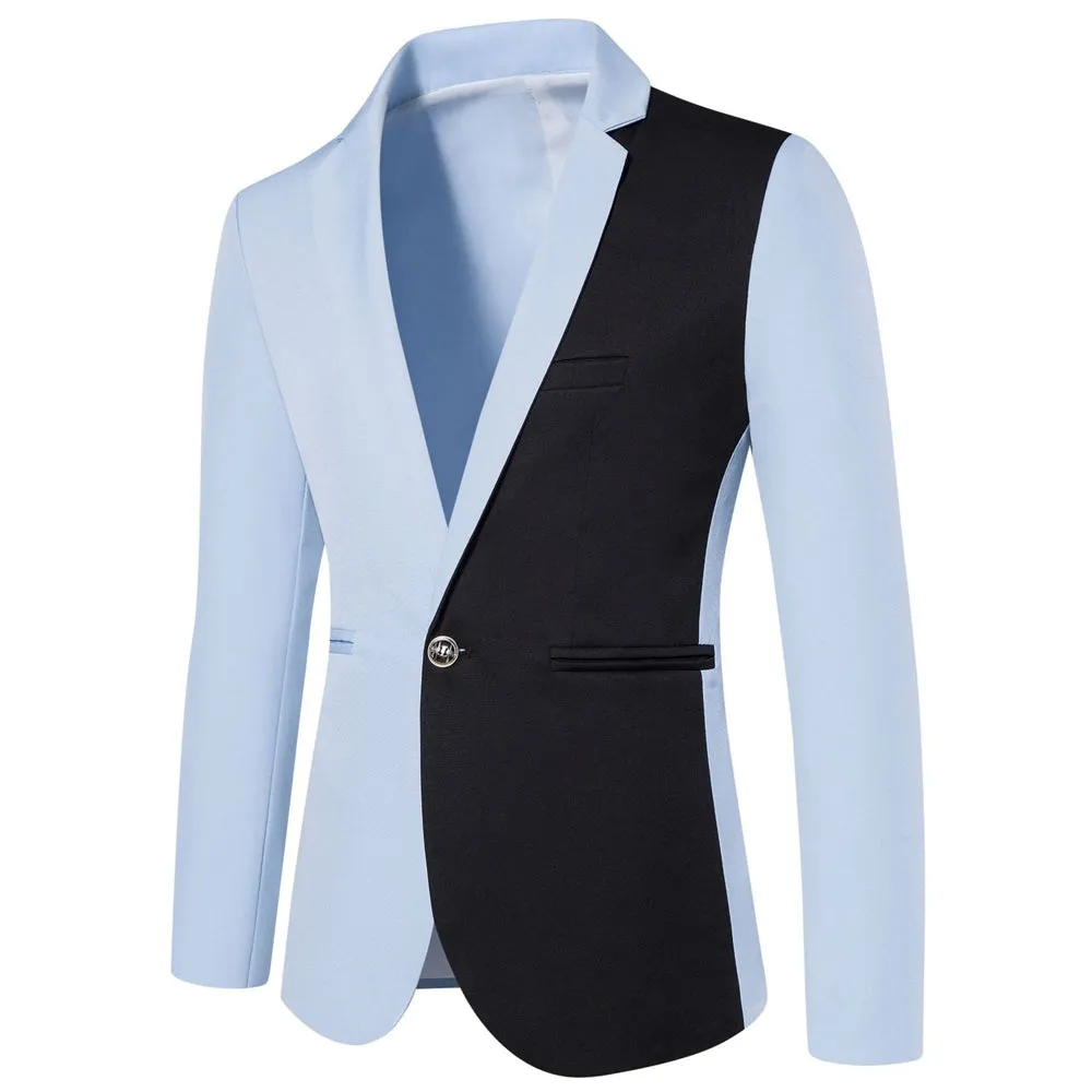 Tailored Fit Notched Lapel Single Breasted One-button Men's Party Jacket sold by Lavetir product image thumbnail 5