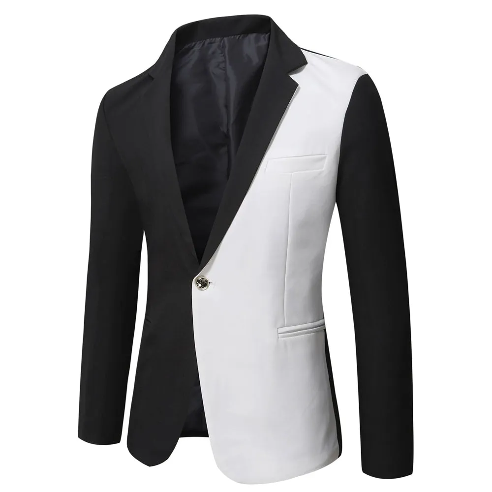 Tailored Fit Notched Lapel Single Breasted One-button Men's Party Jacket sold by Lavetir product image thumbnail 4