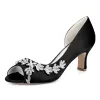 Women's Glitter With Ankle Strap Rhinestone Peep Toe Spool Heel Evening Shoes sold by Lavetir