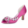 Women's Glitter With Ankle Strap Rhinestone Peep Toe Spool Heel Evening Shoes sold by Lavetir