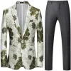 Tailored Fit Single Breasted One-button 2 Pieces Men's Wedding Suits sold by Lavetir