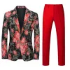 Tailored Fit Single Breasted One-button 2 Pieces Men's Wedding Suits sold by Lavetir