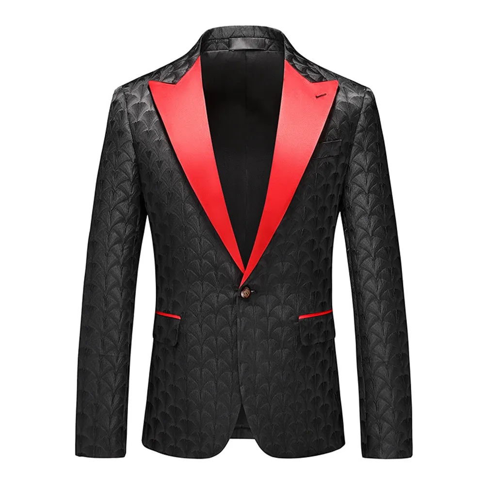 Tailored Fit Single Breasted One-button Men's Party Jacket sold by Lavetir product image thumbnail 4