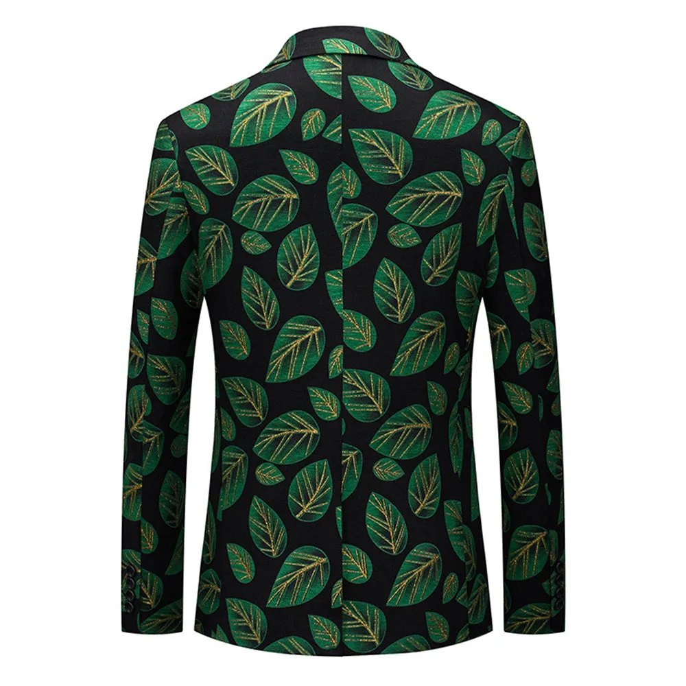 Tailored Fit Notched Lapel Single Breasted One-button Men's Party Jacket sold by Lavetir product image thumbnail 2