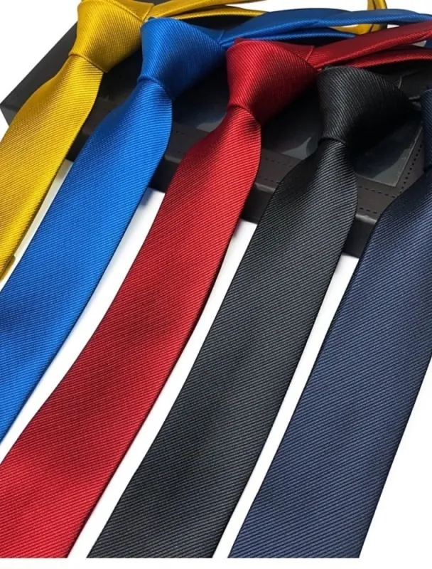 Men's Solid Colored Classic Tie made by Lavetir