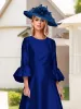 A-Line/Princess Scoop Neck 3/4 Sleeve Asymmetrical Mother of the Bride Dresses sold by Lavetir