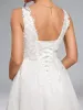 Ball Gown V-Neck Sleeveless Long Elegant Maternity Dresses with Appliques sold by Lavetir