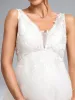 Ball Gown V-Neck Sleeveless Long Elegant Maternity Dresses with Appliques sold by Lavetir