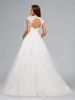 A-Line/Princess V-Neck Long Tulle Luxurious Maternity Dresses with Appliques sold by Lavetir