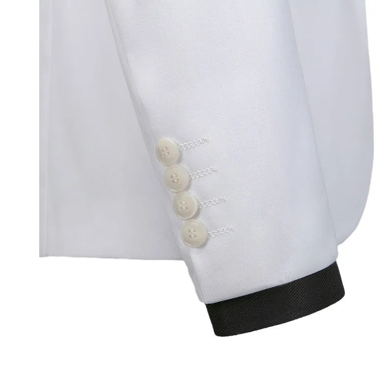 Tailored Fit Notched Lapel Single Breasted Two-Buttons 3 Piece Men's Party Suits sold by Lavetir product image thumbnail 5