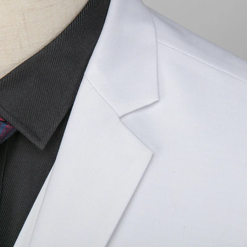 Tailored Fit Notched Lapel Single Breasted Two-Buttons 3 Piece Men's Party Suits sold by Lavetir product image thumbnail 4