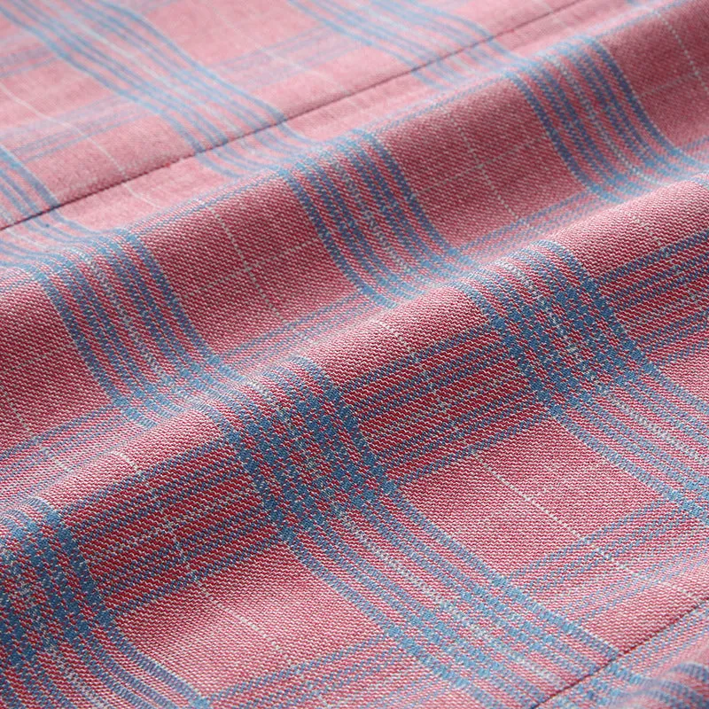 Tailored Fit Notched Lapel Single Breasted One-Button Grid 3 Piece Men's Party Suits sold by Lavetir product image thumbnail 5