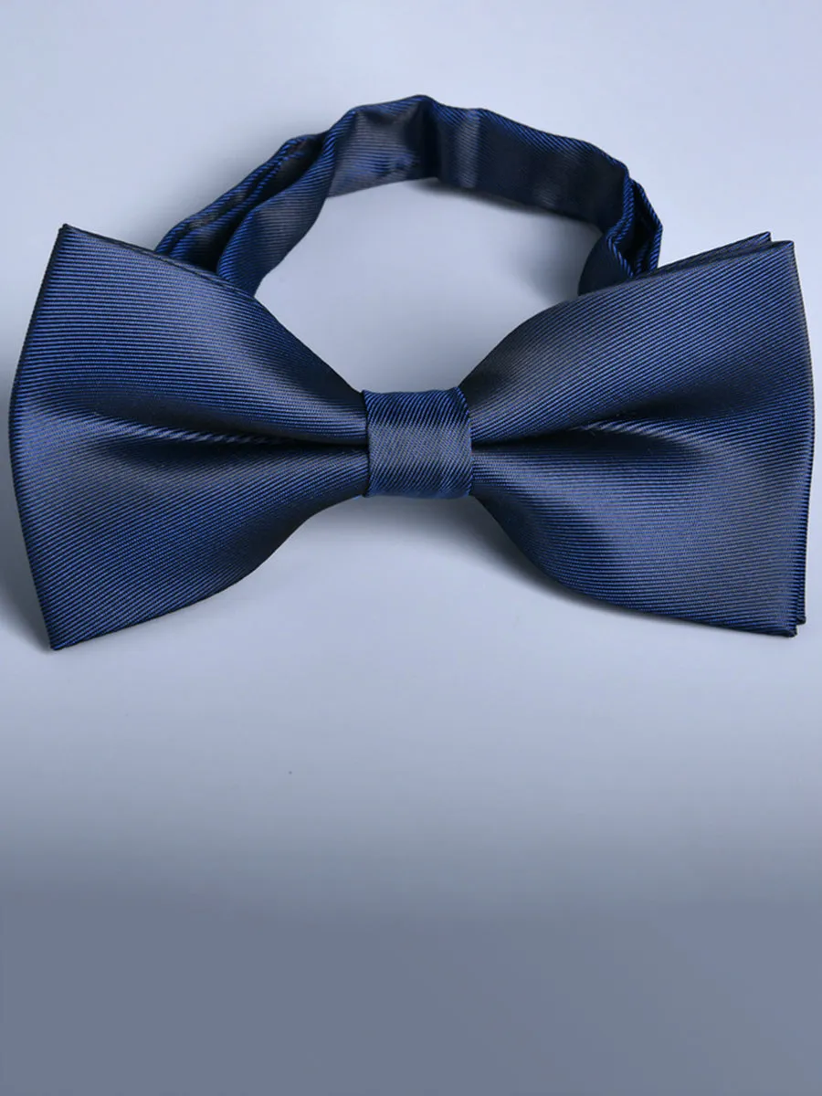 Men's Solid Colored Versatile Formal Bow Tie sold by Lavetir product image thumbnail 3