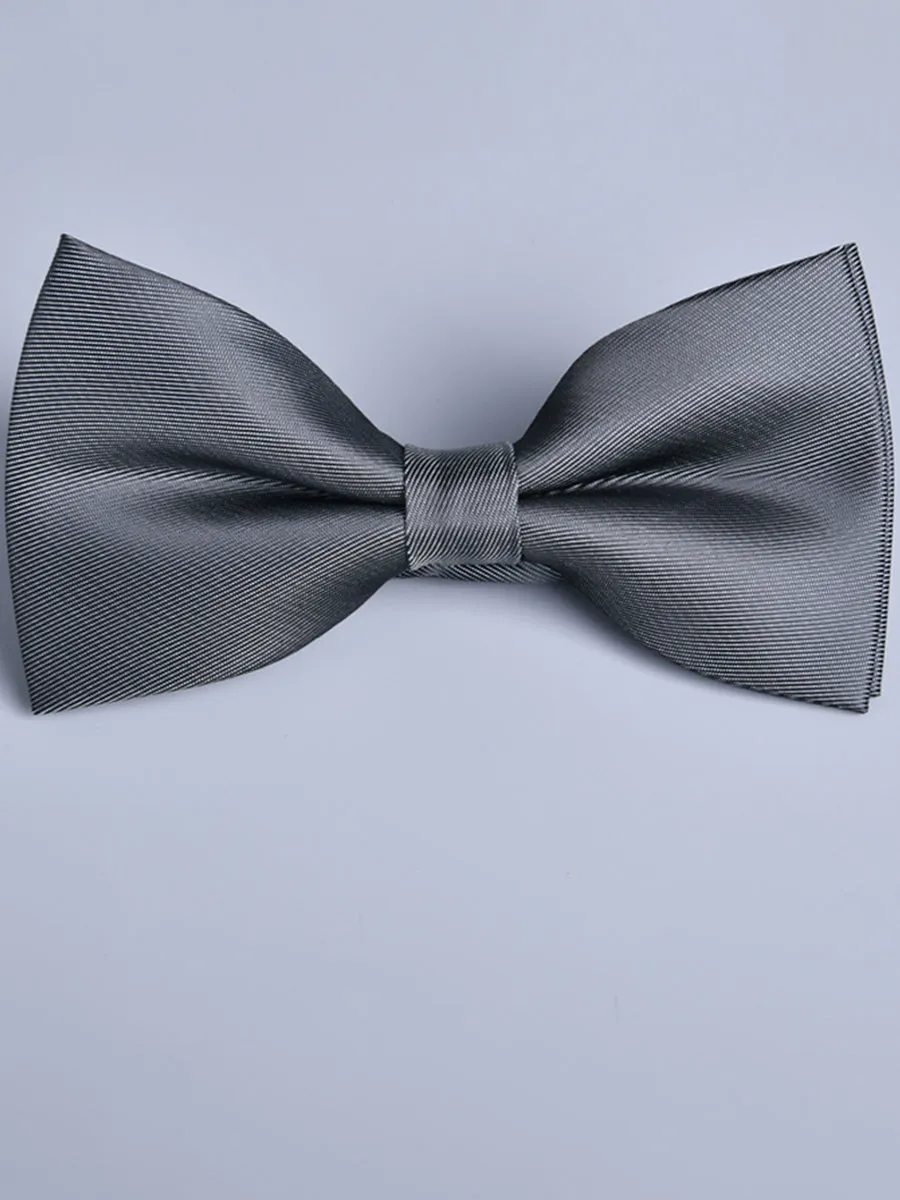 Men's Solid Colored Versatile Formal Bow Tie sold by Lavetir product image thumbnail 4