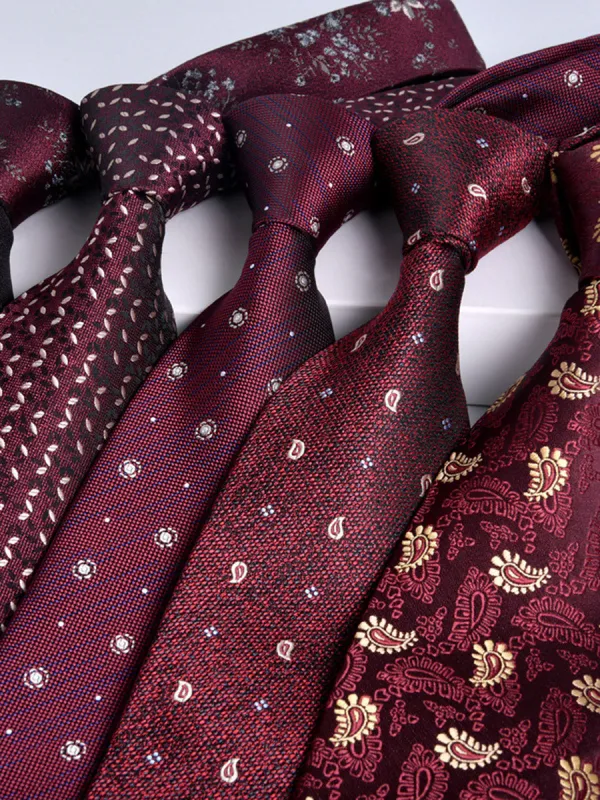 Men's Stylish Jacquard Formal Party Tie sold by Lavetir