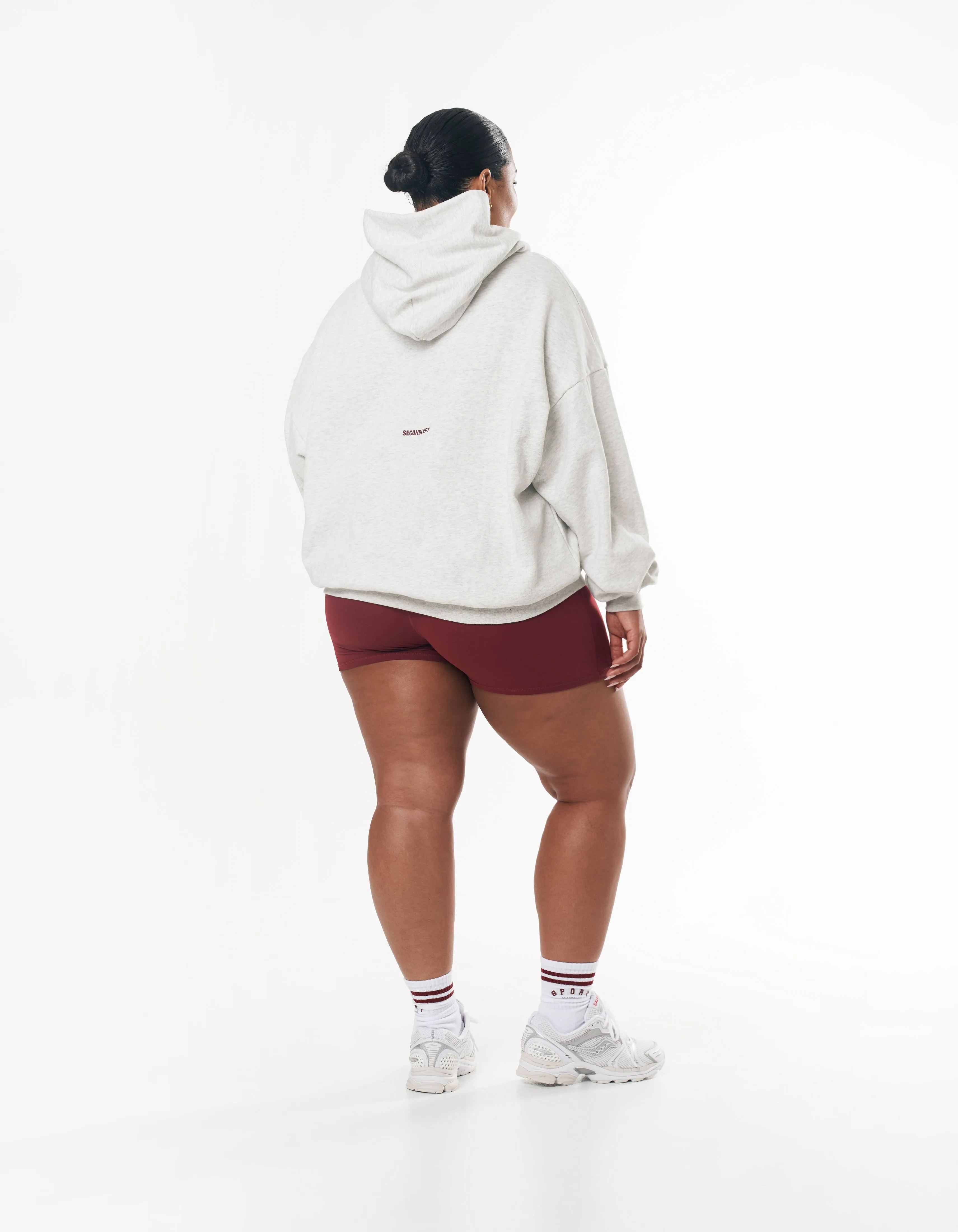 Sport Hoodie - Grey Marle/Berry sold by Stax product image thumbnail 4