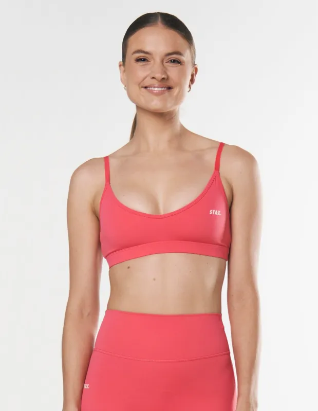 Kic Steph Crop - Dark Pink sold by Stax