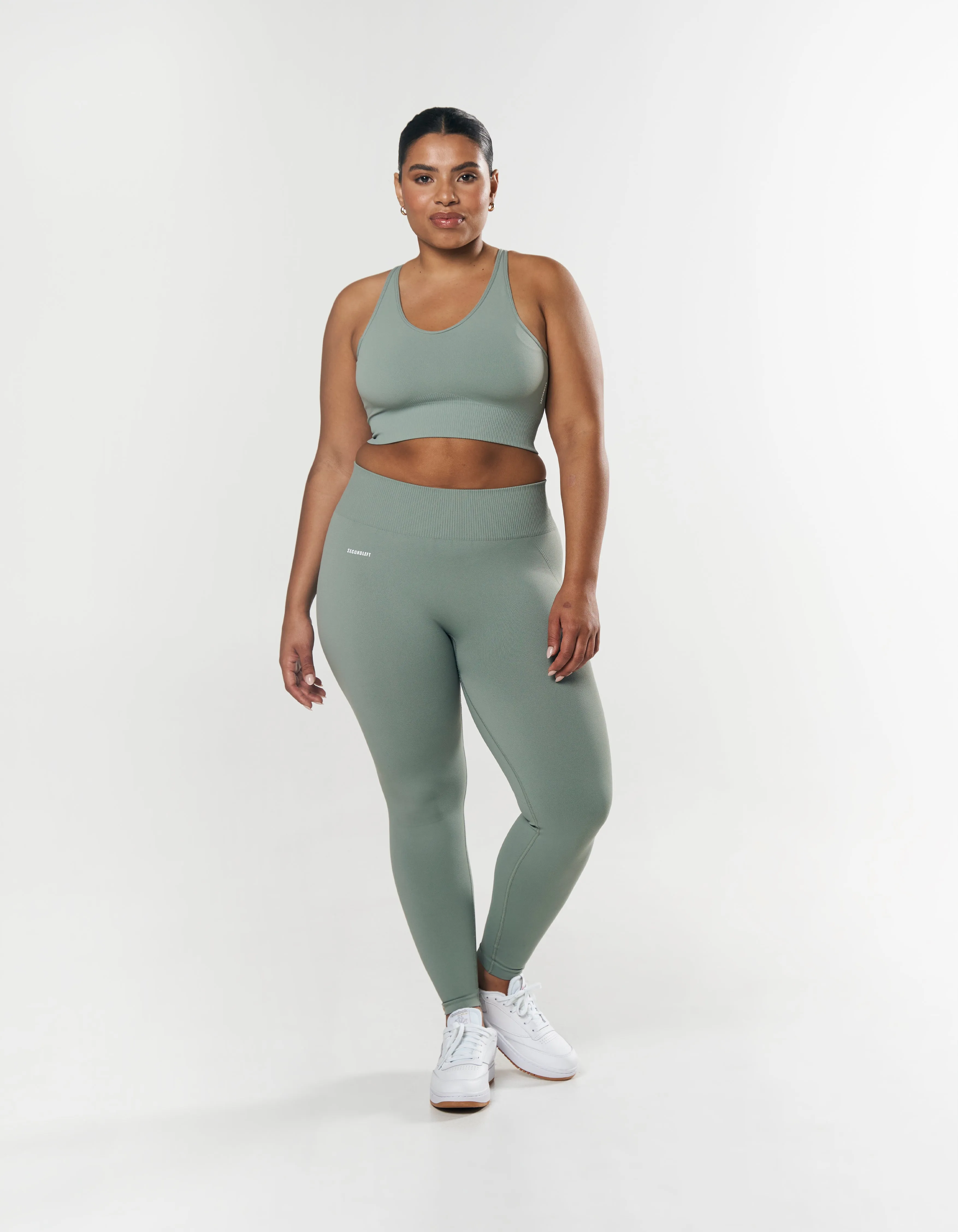 Seamless Strappy Crop - Blue sold by Stax product image thumbnail 2