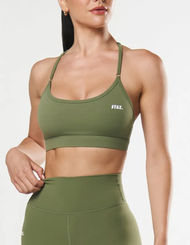 Strappy Crop NANDEX ™ - Khaki sold by Stax