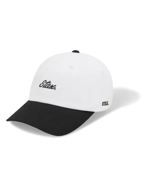 Cursive Dad Cap - Boa (Black) sold by Stax