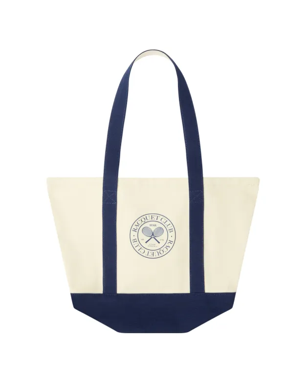 Racquet Club Tote - Cream sold by Stax
