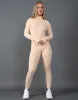 Long Sleeve Body Top NANDEX ™ Ecru - Peach sold by Stax