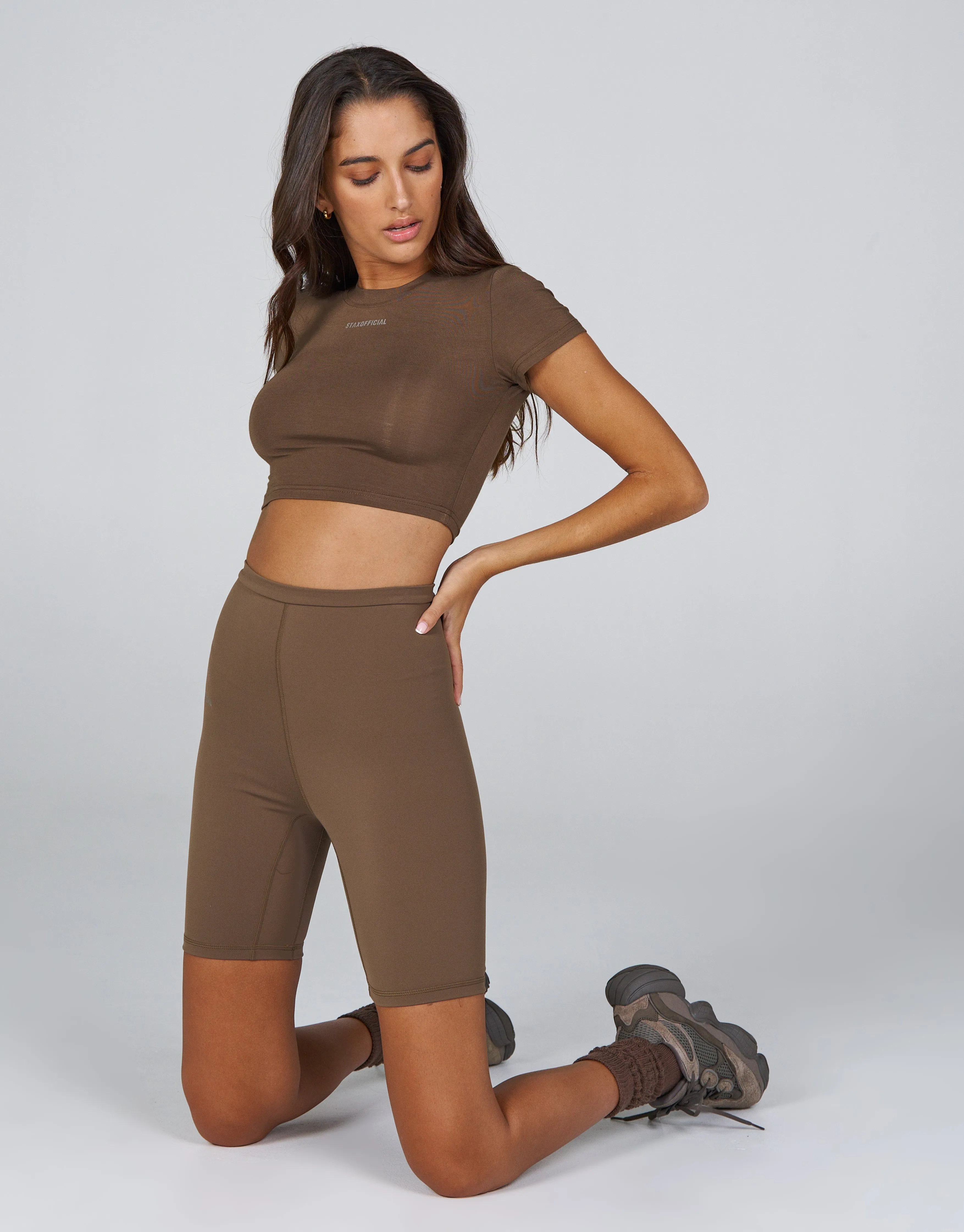 AW Flow Tee - Tuscan (Brown) sold by Stax product image thumbnail 4