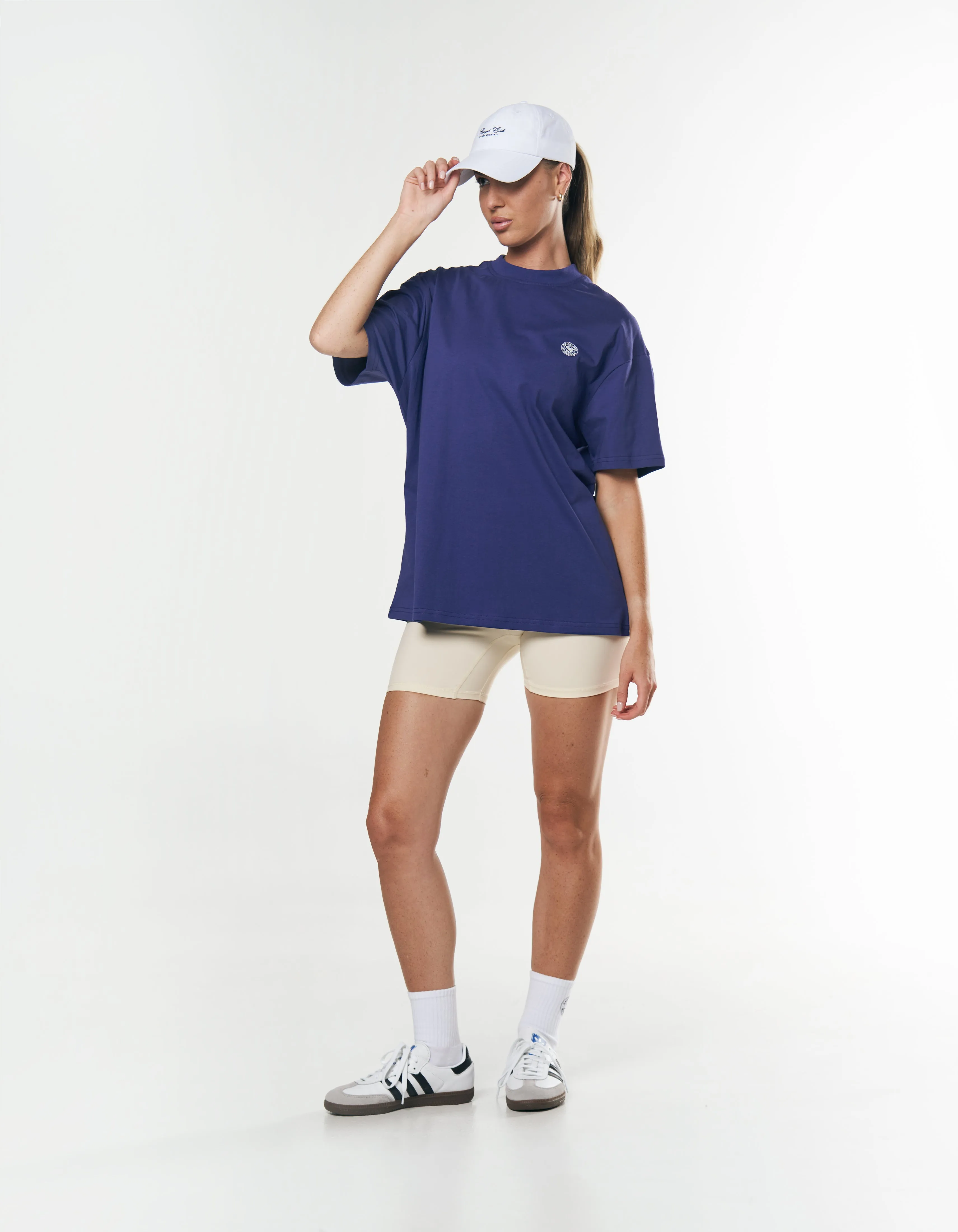 Racquet Club Tee - Navy sold by Stax product image thumbnail 4