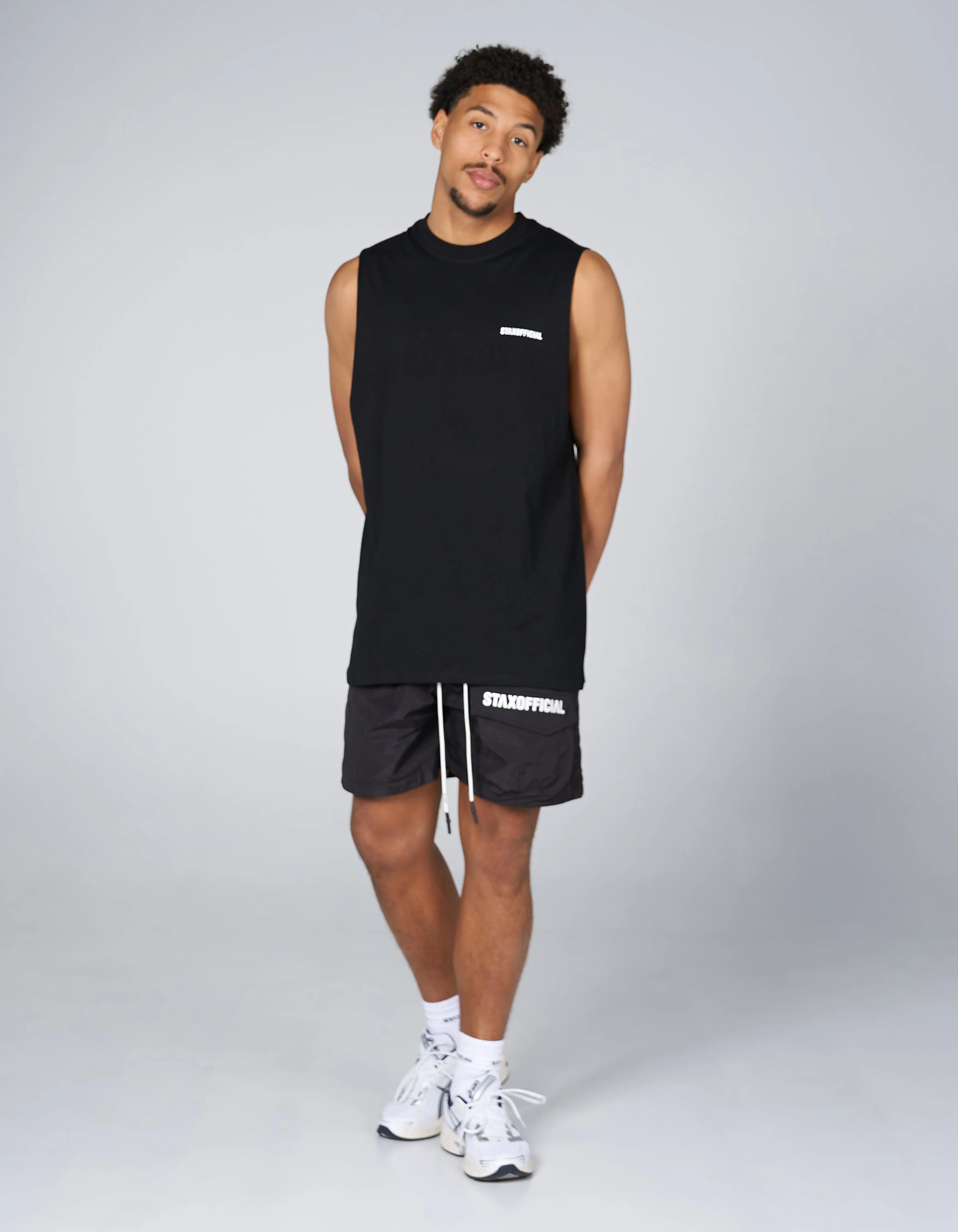 Mens Tank - Black sold by Stax product image thumbnail 4
