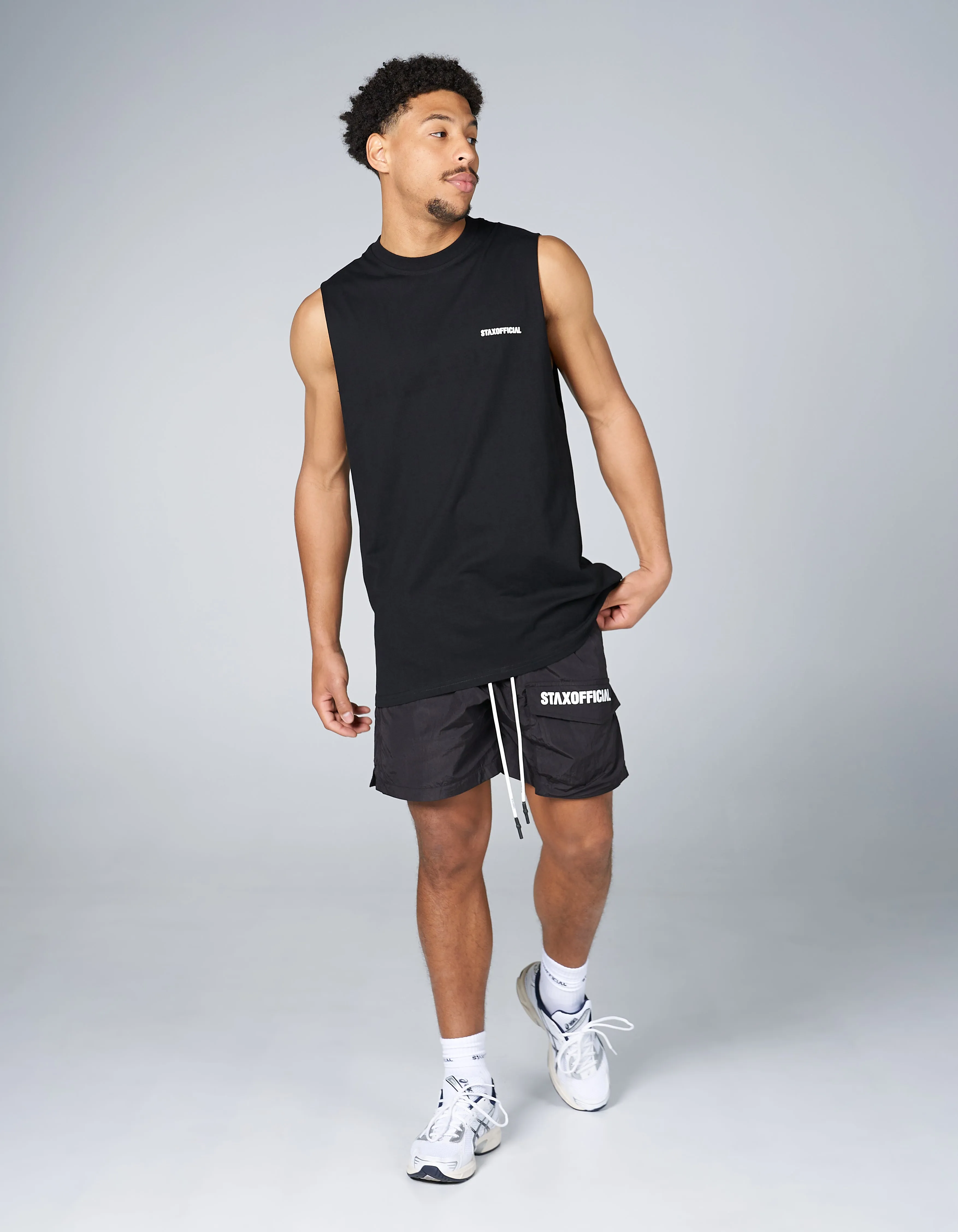 Mens Tank - Black sold by Stax product image thumbnail 2